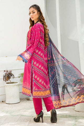 Ellena - 3-PC Stitched Lawn Suit