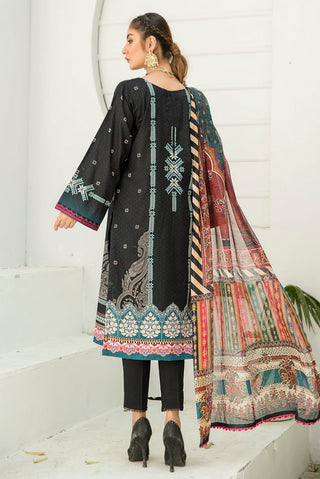 Ellena - 3-PC Stitched Lawn Suit