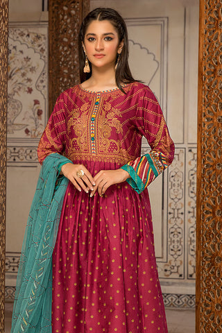 Picture of Ellena - 3-PC Stitched Self Jacquard Suit - Available at Raja Sahib