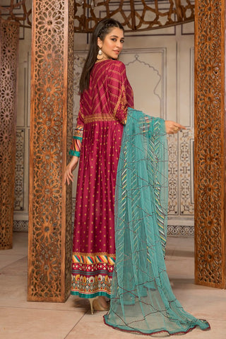 Picture of Ellena - 3-PC Stitched Self Jacquard Suit - Available at Raja Sahib