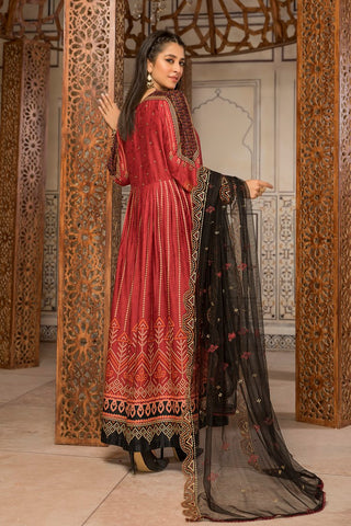 Ellena - 3-PC Stitched Self Jacquard Suit