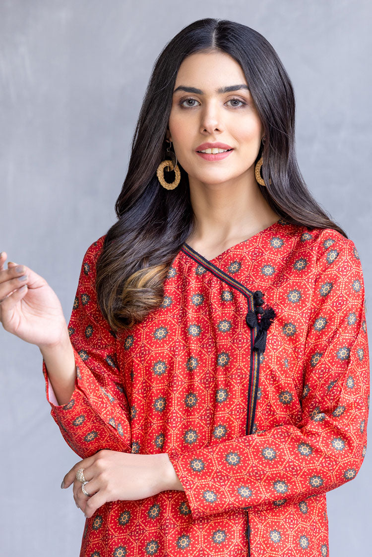 Picture of Ellena - 2-PC Stitched Twill Marina Suit - Available at Raja Sahib