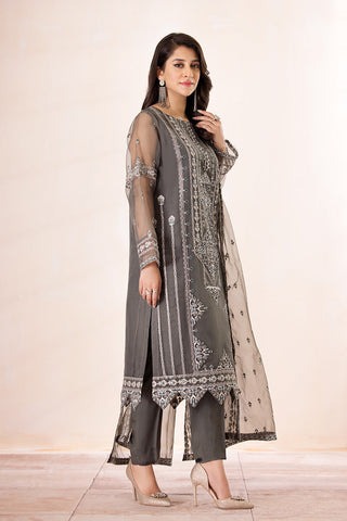 Picture of Ellena - 3-PC Stitched Embroidered Organza Suit - Available at Raja Sahib