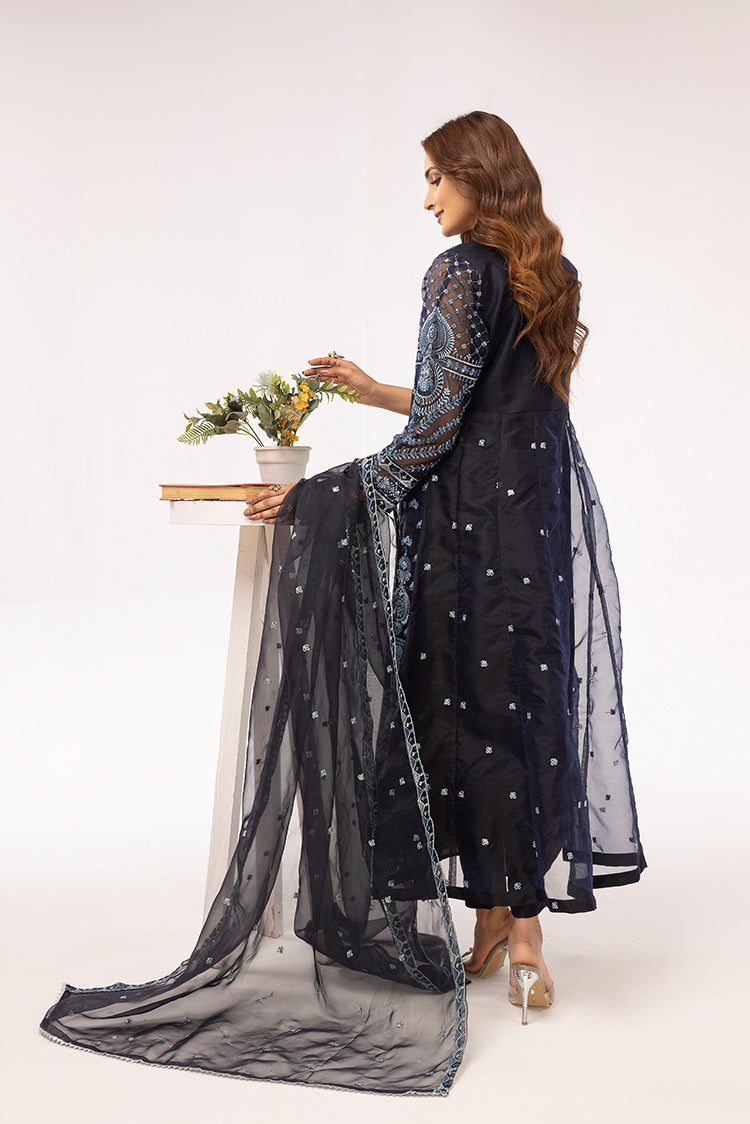 Picture of Ellena - 3-PC Stitched Embroidered Organza Suit - Available at Raja Sahib