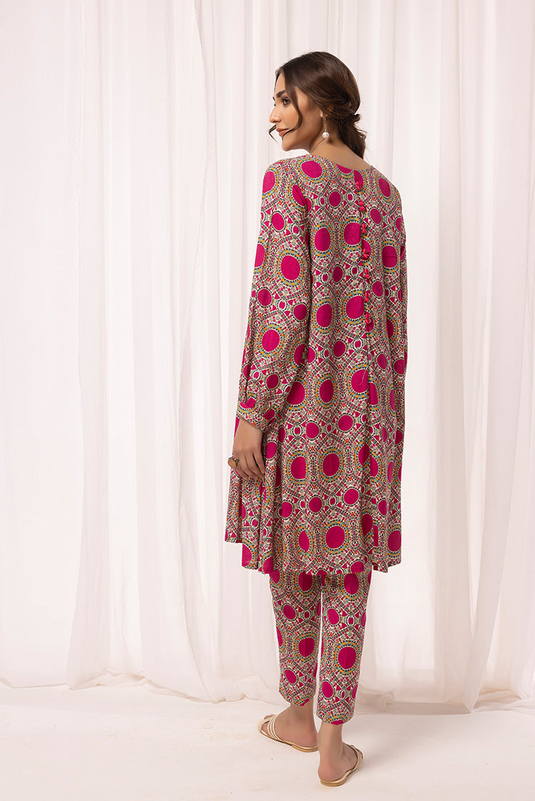 Picture of Ellena - 2-PC Stitched Printed Arabic Lawn Suit - Available at Raja Sahib