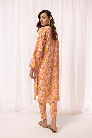 Ellena - 2-PC Stitched Printed Arabic Lawn Suit