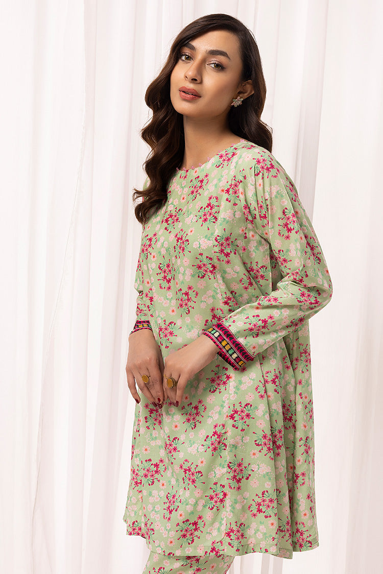 Picture of Ellena - 2-PC Stitched Printed Arabic Lawn Suit - Available at Raja Sahib