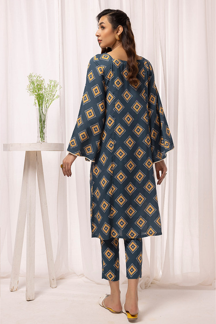 Picture of Ellena - 2-PC Stitched Printed Arabic Lawn Suit - Available at Raja Sahib