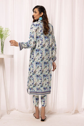 Ellena - 2-PC Stitched Printed Arabic Lawn Suit