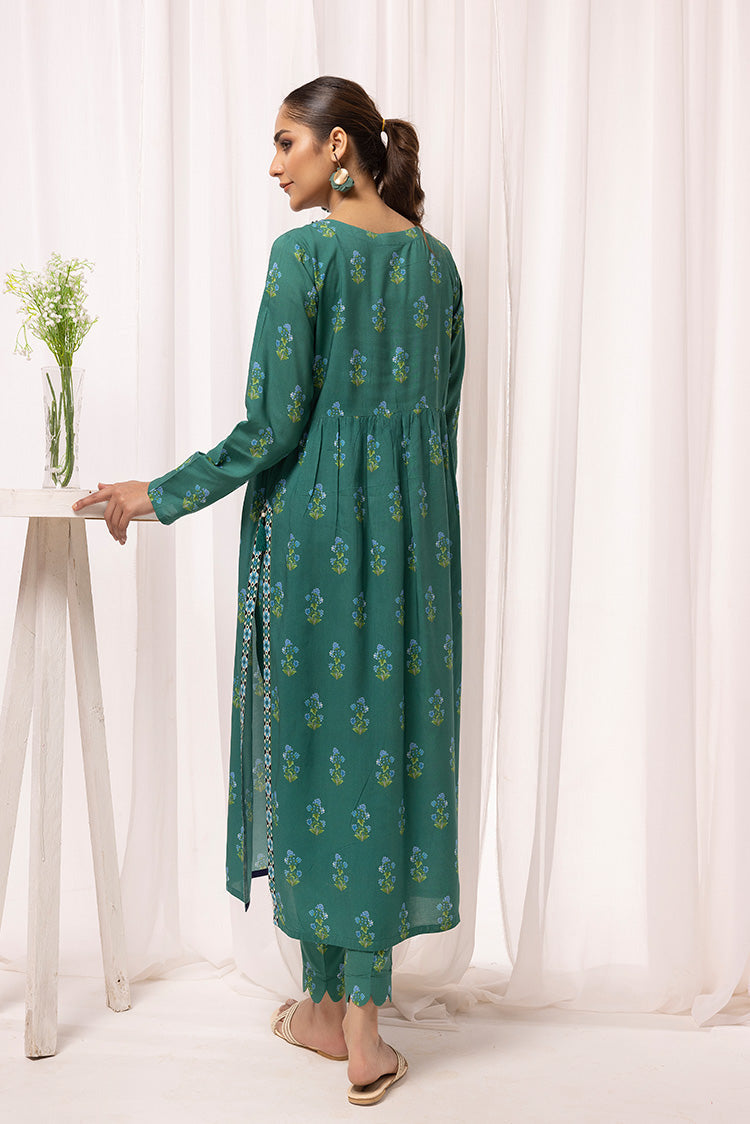 Picture of Ellena - 2-PC Stitched Printed Arabic Lawn Suit - Available at Raja Sahib