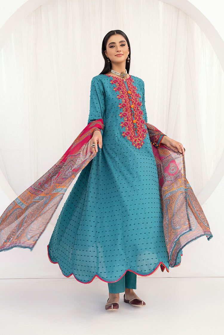 Picture of Ellena - 3-PC Stitched Embroidered Suit - Available at Raja Sahib