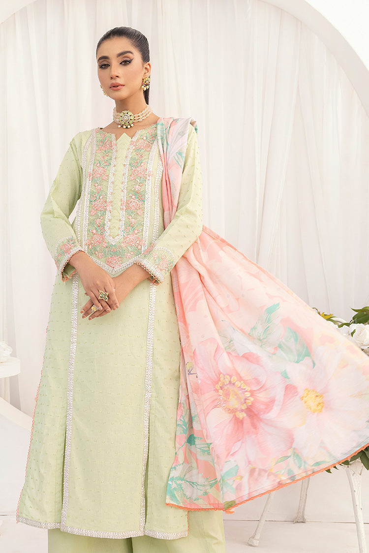 Picture of Ellena - 3-PC Stitched Embroidered Suit - Available at Raja Sahib