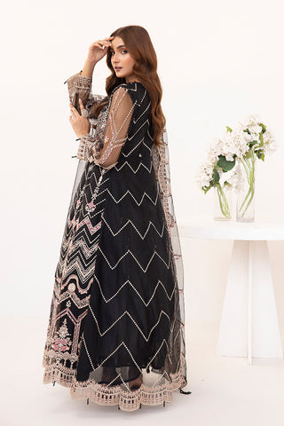 Ellena - Embroidered Net Maxi Dress