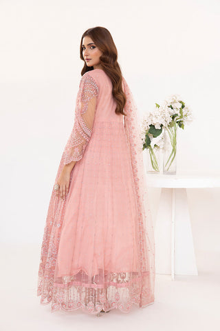 Ellena - Embroidered Net Maxi Dress