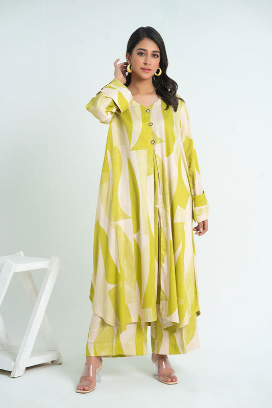 Picture of 2-PC Stitched Printed Marina Suit - Available at Raja Sahib