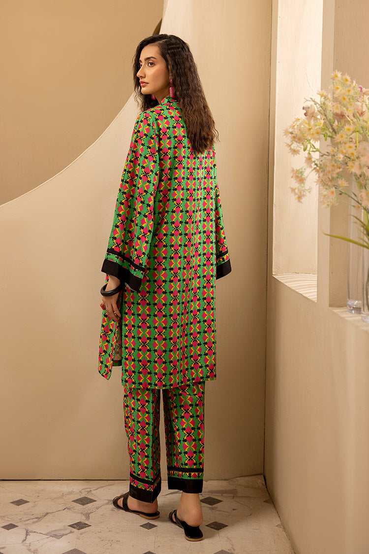 Picture of 2-PC Stitched Printed Marina Suit - Available at Raja Sahib