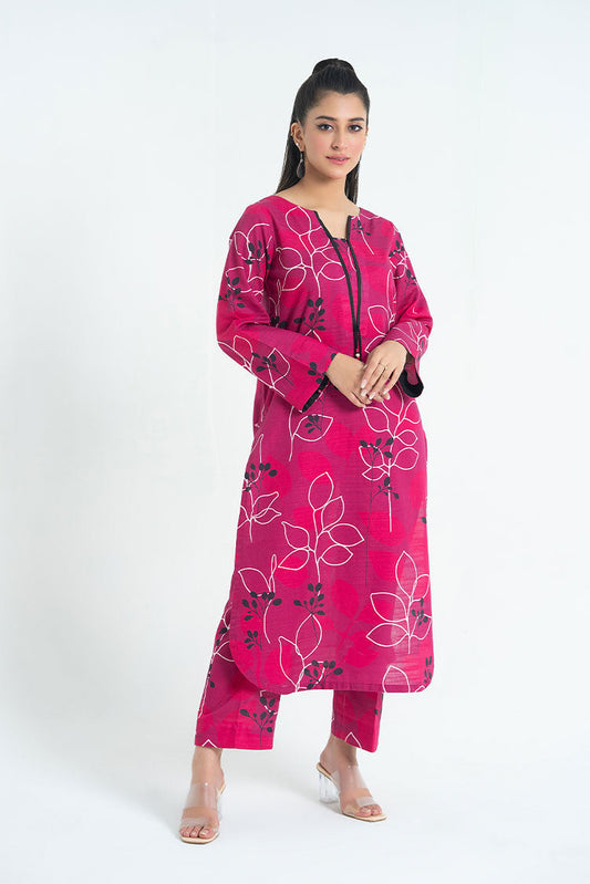 Picture of 2-PC Stitched Printed Khaddar Suit - Available at Raja Sahib