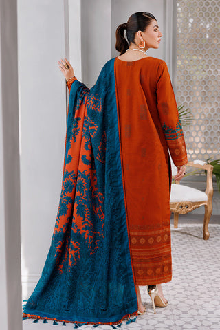 Ellena - 3-PC Unstitched Jacquard Suit