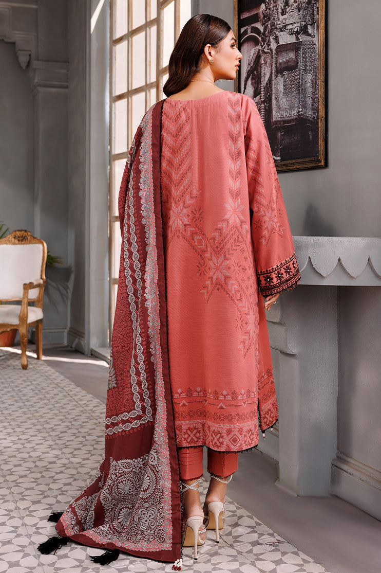 Picture of Ellena - 3-PC Unstitched Jacquard Suit - Available at Raja Sahib