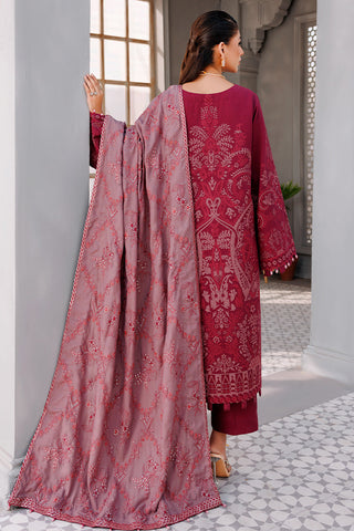 Ellena - 3-PC Unstitched Jacquard Suit