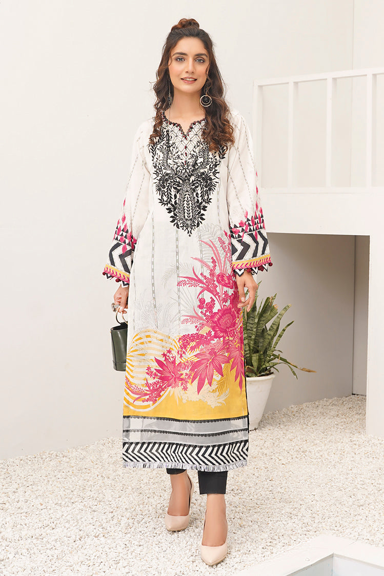 Picture of 1-PC Unstitched Jacquard Kurti - Available at Raja Sahib