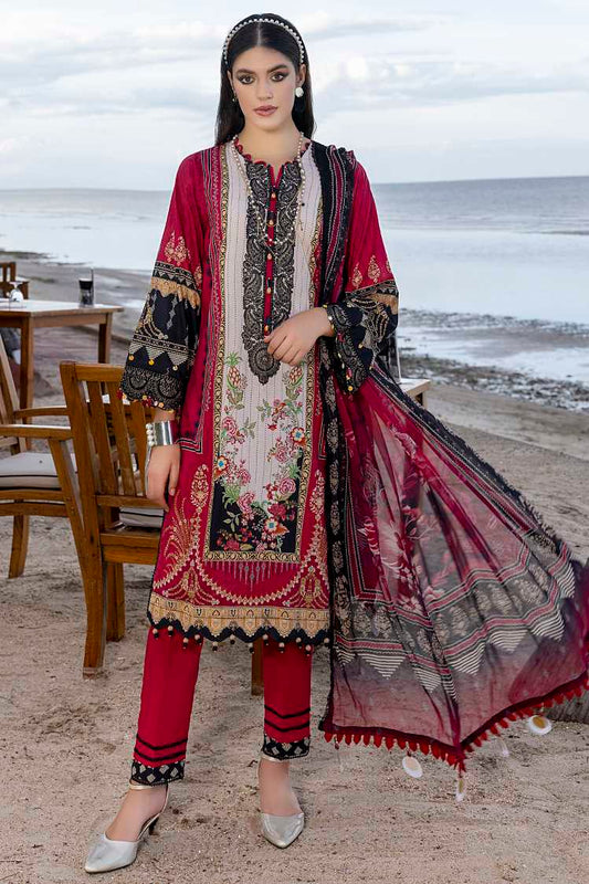 Picture of Ellena - 08 Gracie Guzel Lawn Collection - Available at Raja Sahib