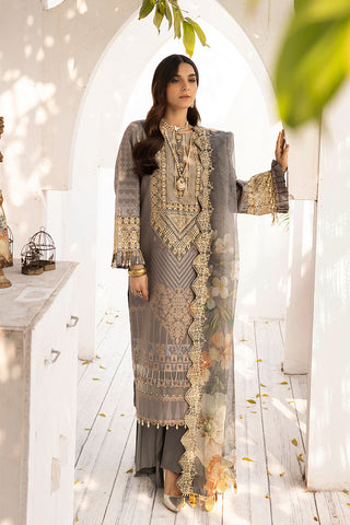 Ellena - 3-PC Unstitched Jacquard Suit