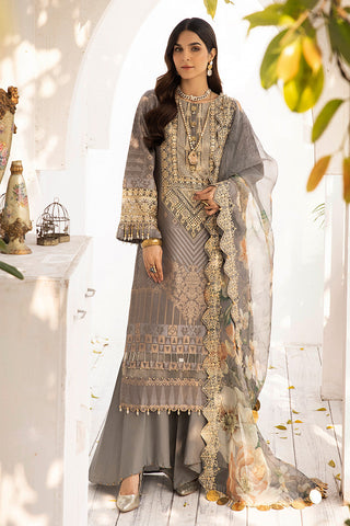 Ellena - 3-PC Unstitched Jacquard Suit