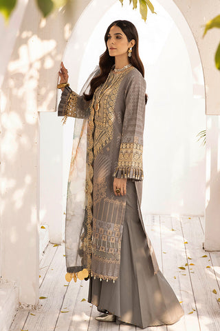 Ellena - 3-PC Unstitched Jacquard Suit