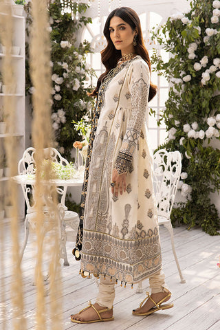 Ellena - 3-PC Unstitched Jacquard Suit