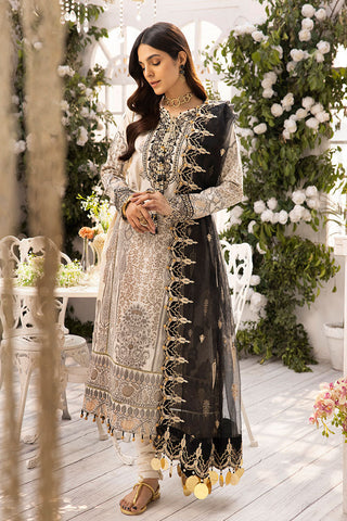 Ellena - 3-PC Unstitched Jacquard Suit