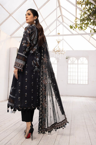 Ellena - 3-PC Unstitched Jacquard Suit