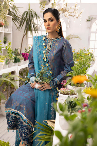 Picture of Ellena - 3-PC Unstitched Jacquard Suit - Available at Raja Sahib