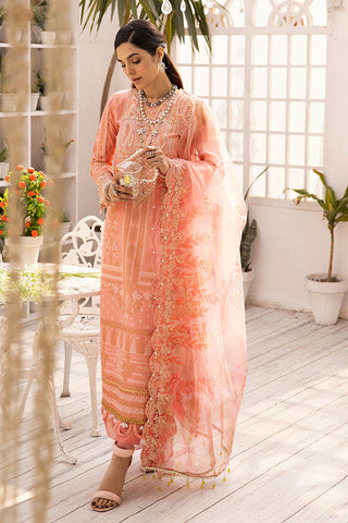 Ellena - 3-PC Unstitched Jacquard Suit