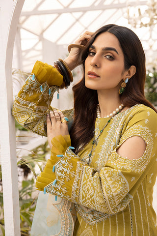 Ellena - 3-PC Unstitched Jacquard Suit