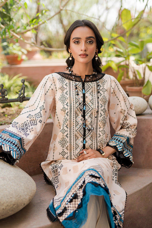 Picture of Ellena - 1-PC Unstitched Jacquard Kurti - Available at Raja Sahib