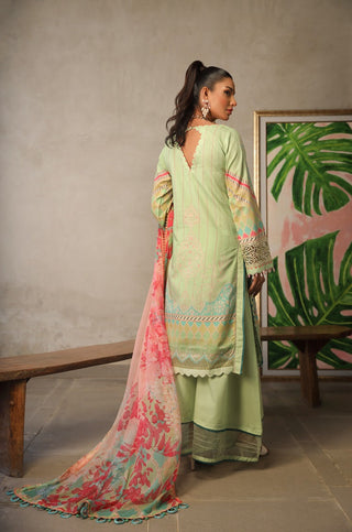 Ellena - 3-PC Unstitched Printed Lawn