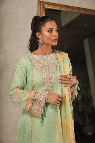 Ellena - 3-PC Unstitched Printed Lawn