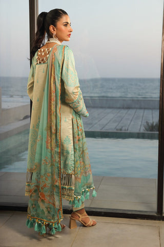 Ellena - 3-PC Unstitched Printed Lawn