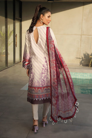 Ellena - 3-PC Unstitched Printed Lawn