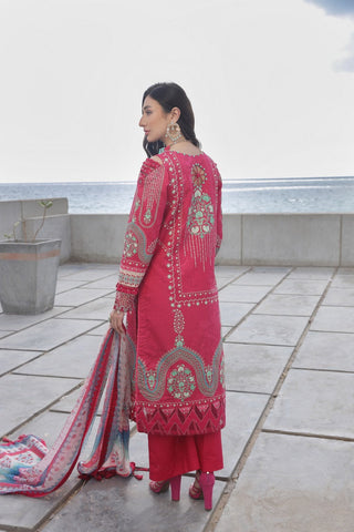 Ellena - 3-PC Unstitched Printed Lawn