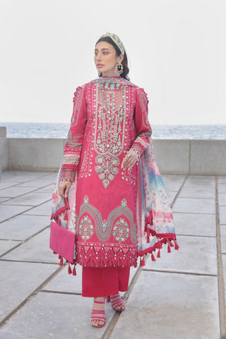 Ellena - 3-PC Unstitched Printed Lawn