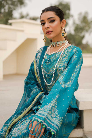 Picture of Ellena - 3-PC Unstitched Lawn Suit - Available at Raja Sahib