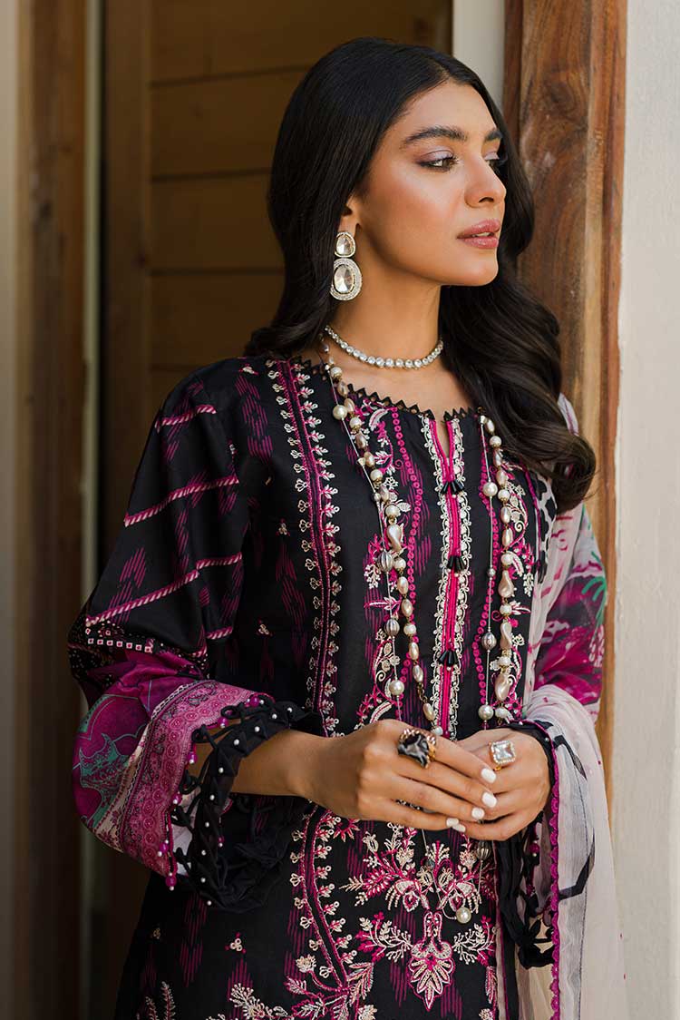 Picture of Ellena - 3-PC Unstitched Lawn Suit - Available at Raja Sahib