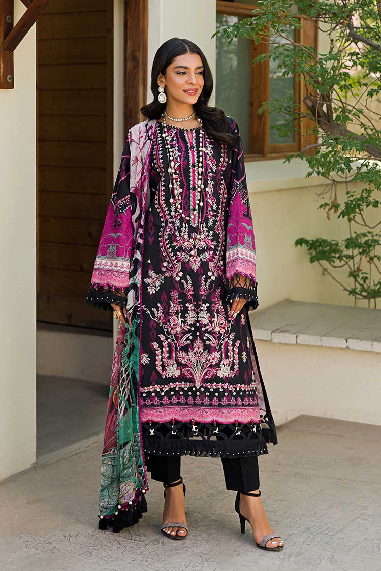 Picture of Ellena - 3-PC Unstitched Lawn Suit - Available at Raja Sahib