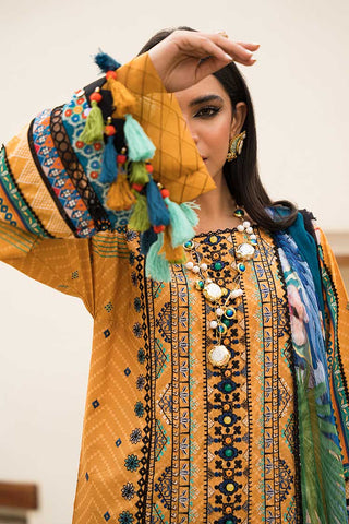 Picture of Ellena - 3-PC Unstitched Lawn Suit - Available at Raja Sahib