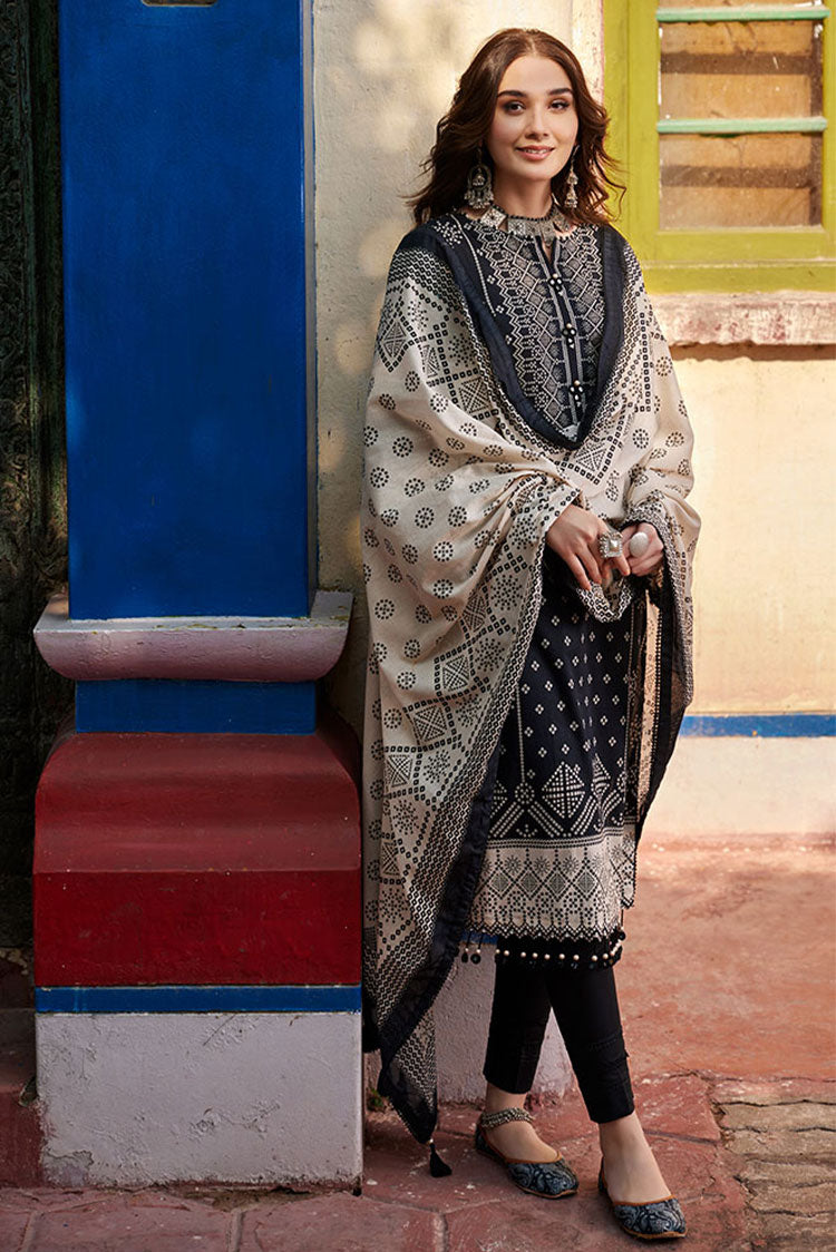 Picture of Ellena - 3-PC Unstitched Chunri Lawn - Available at Raja Sahib