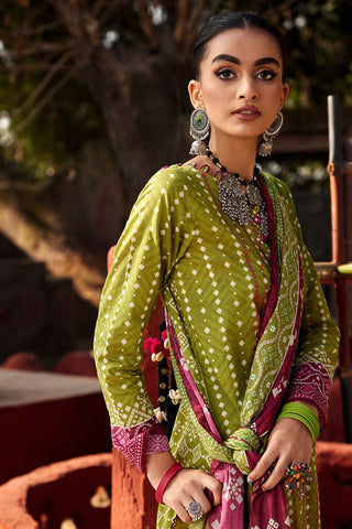 Ellena - 3-PC Unstitched Chunri Lawn