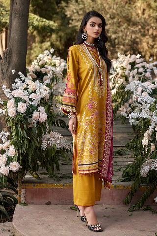 Ellena - 3-PC Unstitched Lawn Suit