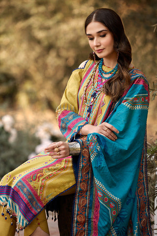 Ellena - 3-PC Unstitched Lawn Suit